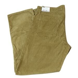 Eddie Bauer Men's Faultline Corduroy Pants Size W35 L30 New with tags